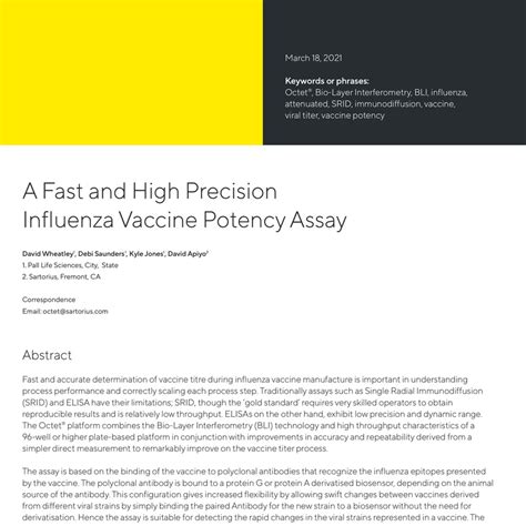hi precision flu vaccine|A fast and high.